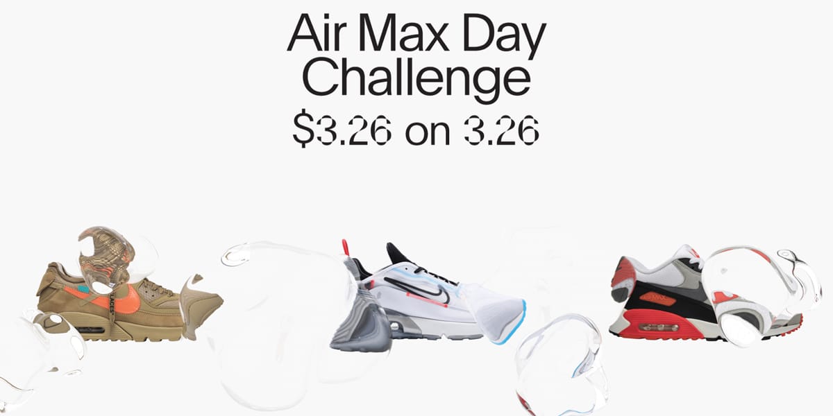 GOAT Nike Air Max Day 2020 Challenge 