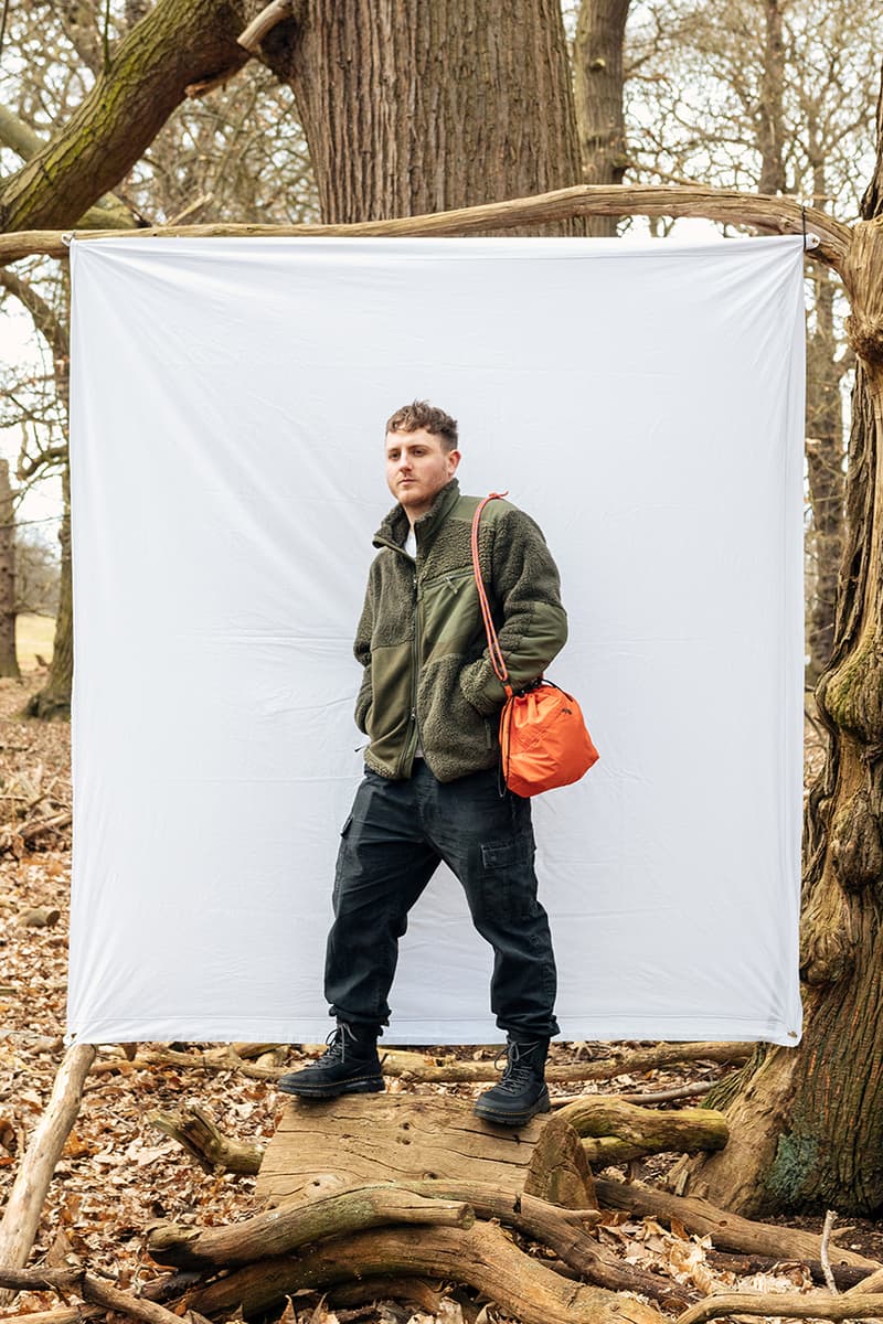 Greater Goods Side Bag Collection Lookbook Sustainable Upcycling London Based Brand Reworked GORE-TEX Canvas Textiles Materials Patina Finish Unique Products Webbing Cords