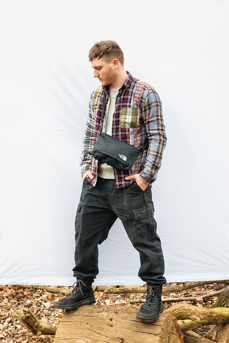 Greater Goods Side Bag Collection Lookbook Sustainable Upcycling London Based Brand Reworked GORE-TEX Canvas Textiles Materials Patina Finish Unique Products Webbing Cords
