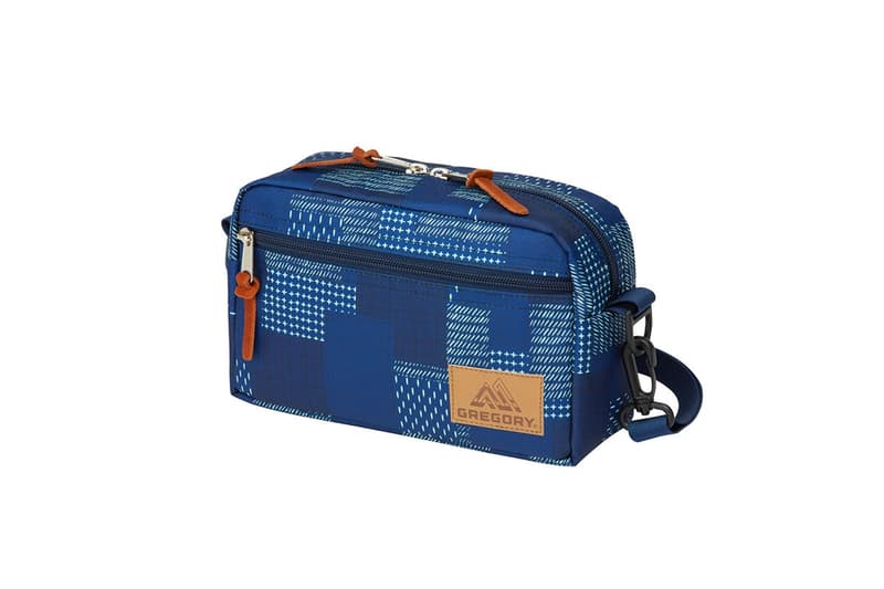 Gregory Sashiko 2020 Capsule collection outdoor bags accessories pouches carrying options solutions small big medium traditional japanese weaving spring summer menswear unisex