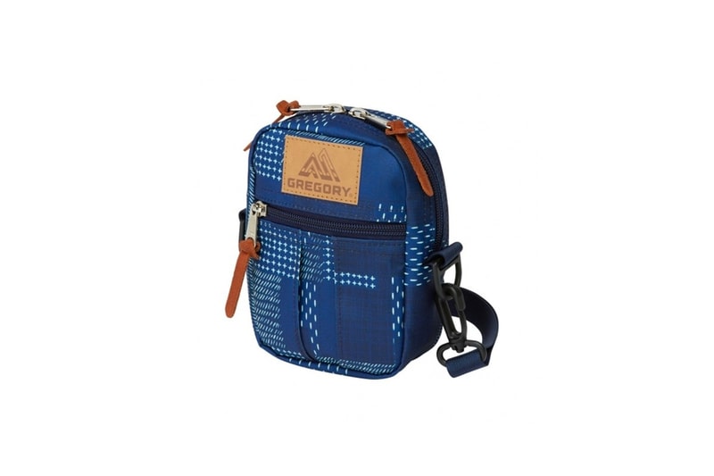 Gregory Sashiko 2020 Capsule collection outdoor bags accessories pouches carrying options solutions small big medium traditional japanese weaving spring summer menswear unisex