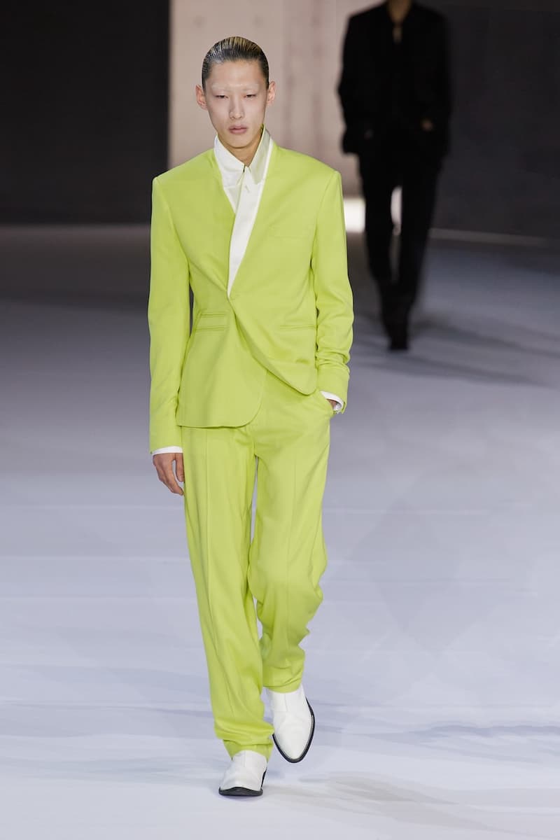 Haider Ackermann Fall/Winter 2020 Paris Fashion Week Runway Show Presentation Co-Ed Menswear Womenswear Looks Columbian-Born Paris-Based Eponymous Label Designer