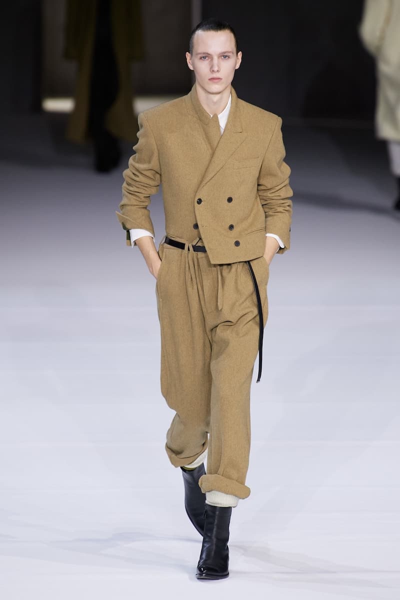 Haider Ackermann Fall/Winter 2020 Paris Fashion Week Runway Show Presentation Co-Ed Menswear Womenswear Looks Columbian-Born Paris-Based Eponymous Label Designer