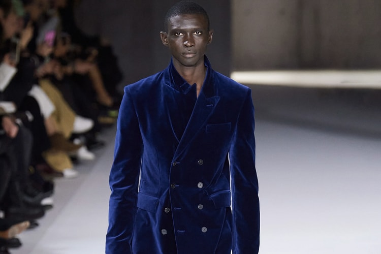 Haider Ackermann Focuses on Textiles & Fabrics for FW20