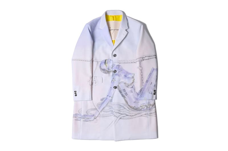 Hajime Sorayama x Poggy Capsule Collection Release coat jacket wool buy info robot illustration 2g tokyo 1 one of a kind