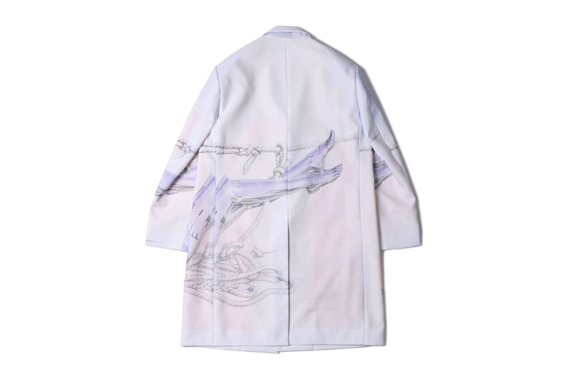 Hajime Sorayama x Poggy Capsule Collection Release coat jacket wool buy info robot illustration 2g tokyo 1 one of a kind 