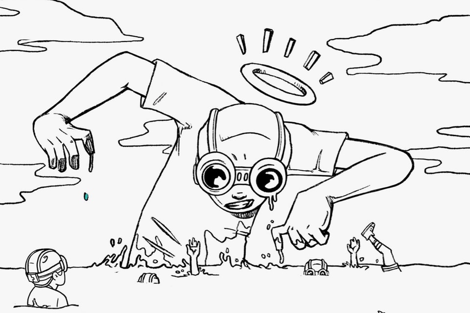 Hebru Brantley Coloring Book Pages Hypebeast