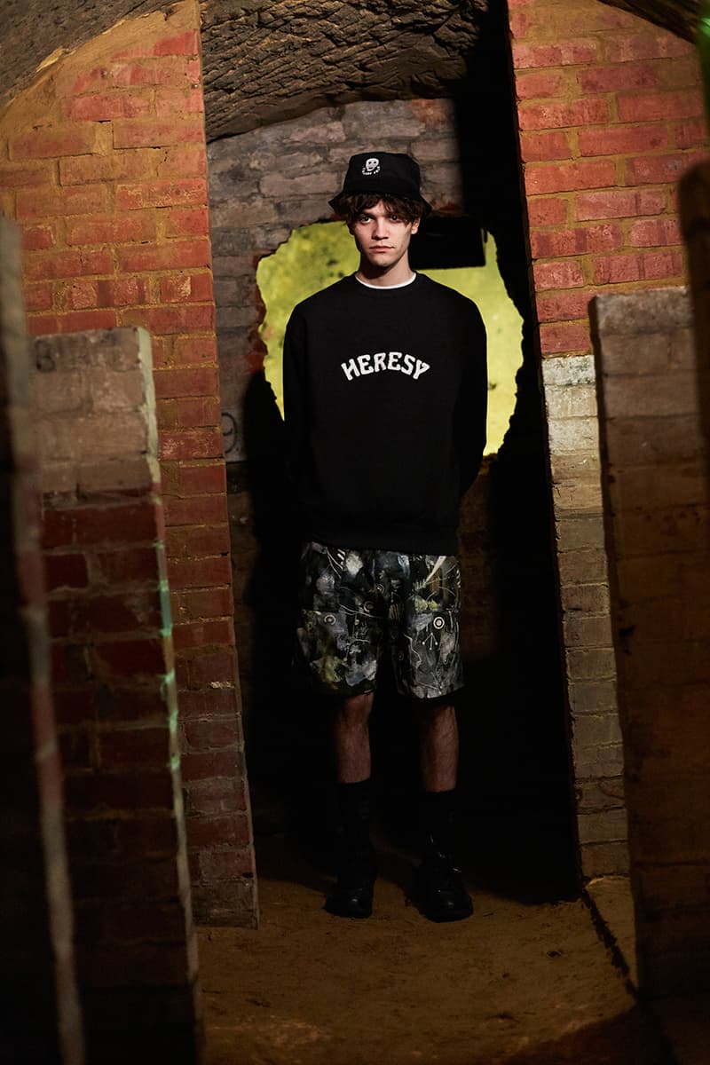 heresy spring summer 2020 lookbook collection british folklore influences buy cop purchase details goodhood