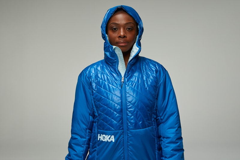 HOKA ONE ONE First Apparel and Accessories Collection Hoodies Short Sleeves Zipper Up Jackets Pants Bucket Hats Performance Tees Shorts GORE-TEX 