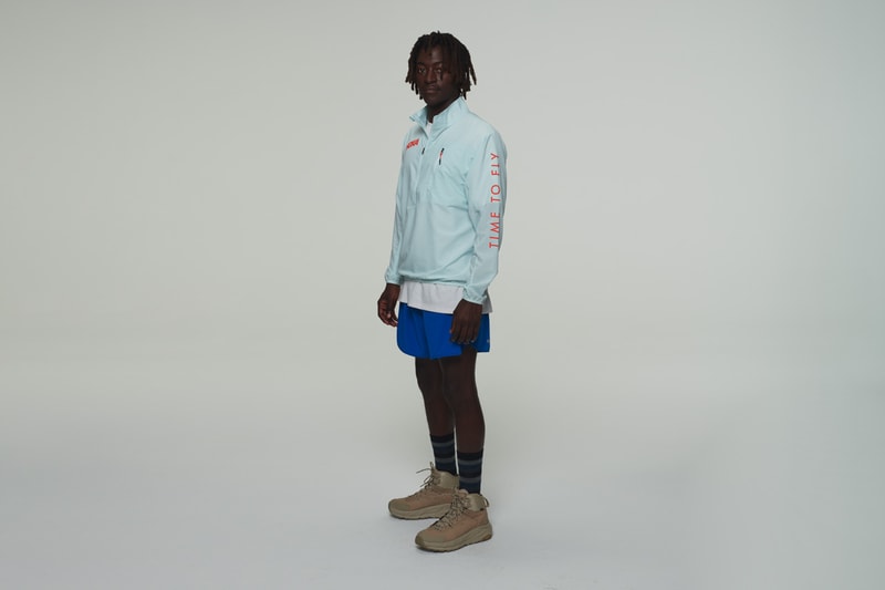 HOKA ONE ONE First Apparel and Accessories Collection Hoodies Short Sleeves Zipper Up Jackets Pants Bucket Hats Performance Tees Shorts GORE-TEX 