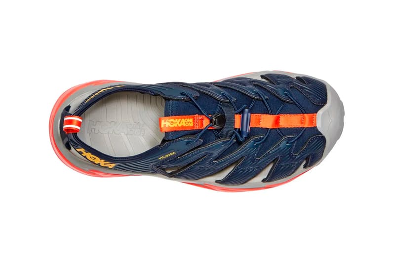 Hoka One One Hopara Sandal Black Dark Shadow Black Iris Mandarin Release Info Buy Price 