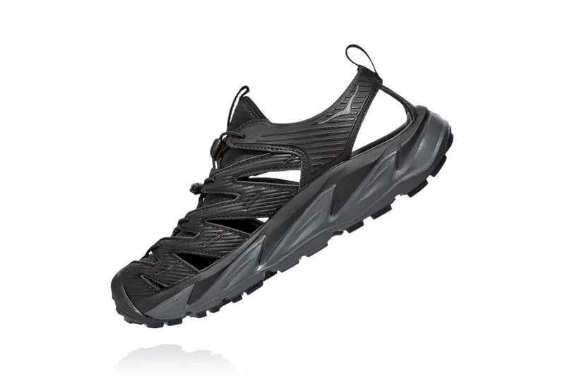 Hoka One One Hopara Sandal Black Dark Shadow Black Iris Mandarin Release Info Buy Price 