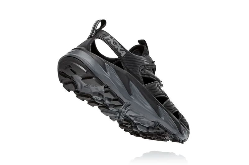 Hoka One One Hopara Sandal Black Dark Shadow Black Iris Mandarin Release Info Buy Price 