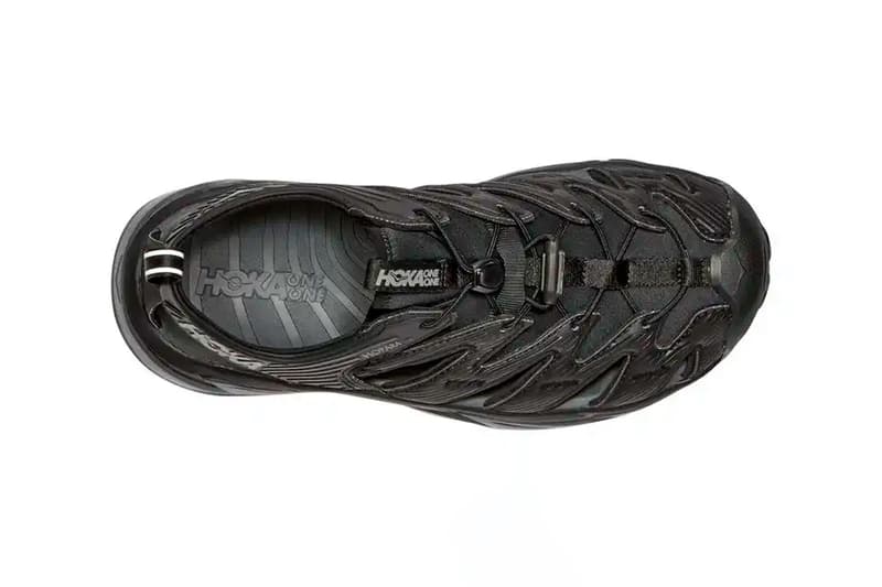 Hoka One One Hopara Sandal Black Dark Shadow Black Iris Mandarin Release Info Buy Price 