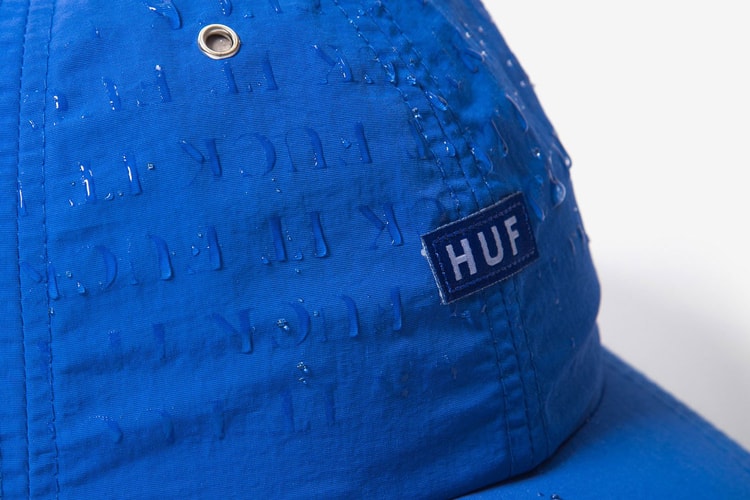 HUF Drops "F*ck It" When Wet 6-Panel Hat