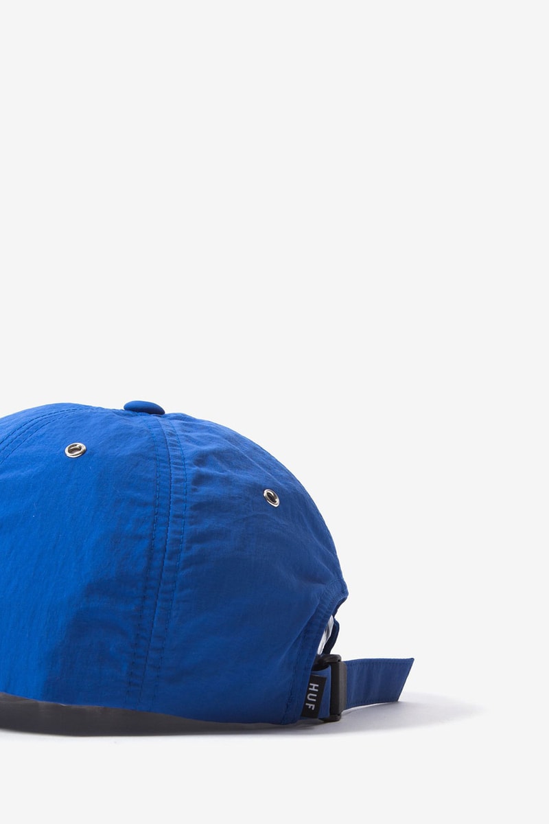 HUF DWR Fuck It When Wet CV curved visor 6 Panel Hat cap water waterproof drop Olympian Blue Persimmon Hot Lime TikTok paper towel challenge 