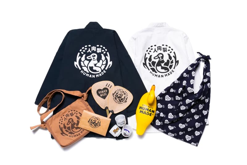 HUMAN MADE Isetan Shinjuku Pop Up STYLE UP tokyo japan menswear streetwear nigo spring summer 2020 collection t shirts shirts slub tees graphics hoodies accessories jackets