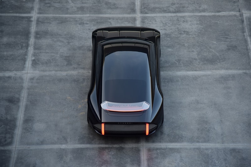 hyundai prophecy futuristic hyper concept car unveil debut automation autonomous electric vehicle 
