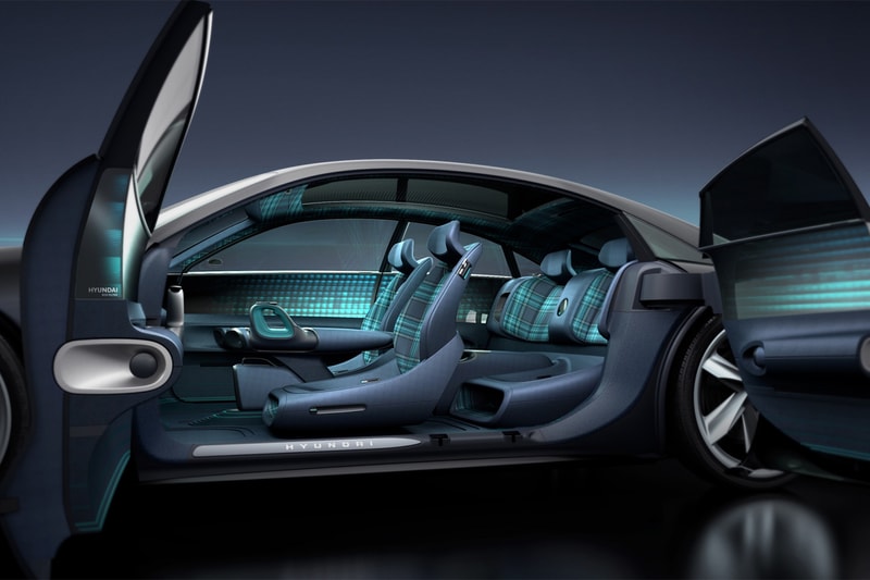hyundai prophecy futuristic hyper concept car unveil debut automation autonomous electric vehicle 