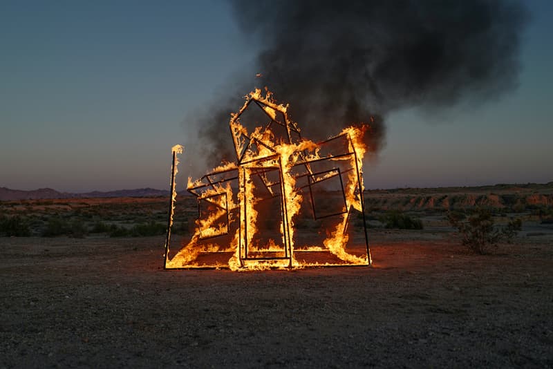 icy and sot our house is on fire greta thunberg sculpture installation video short