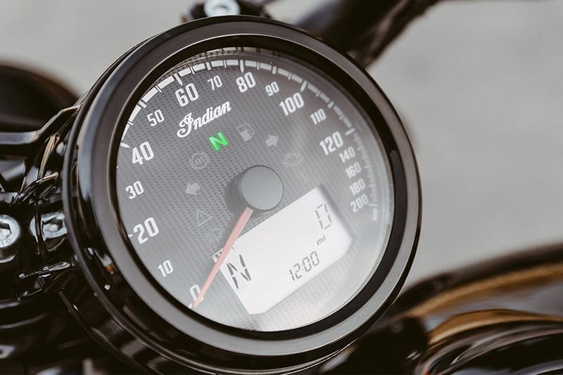 how to read odometer on motorcycle