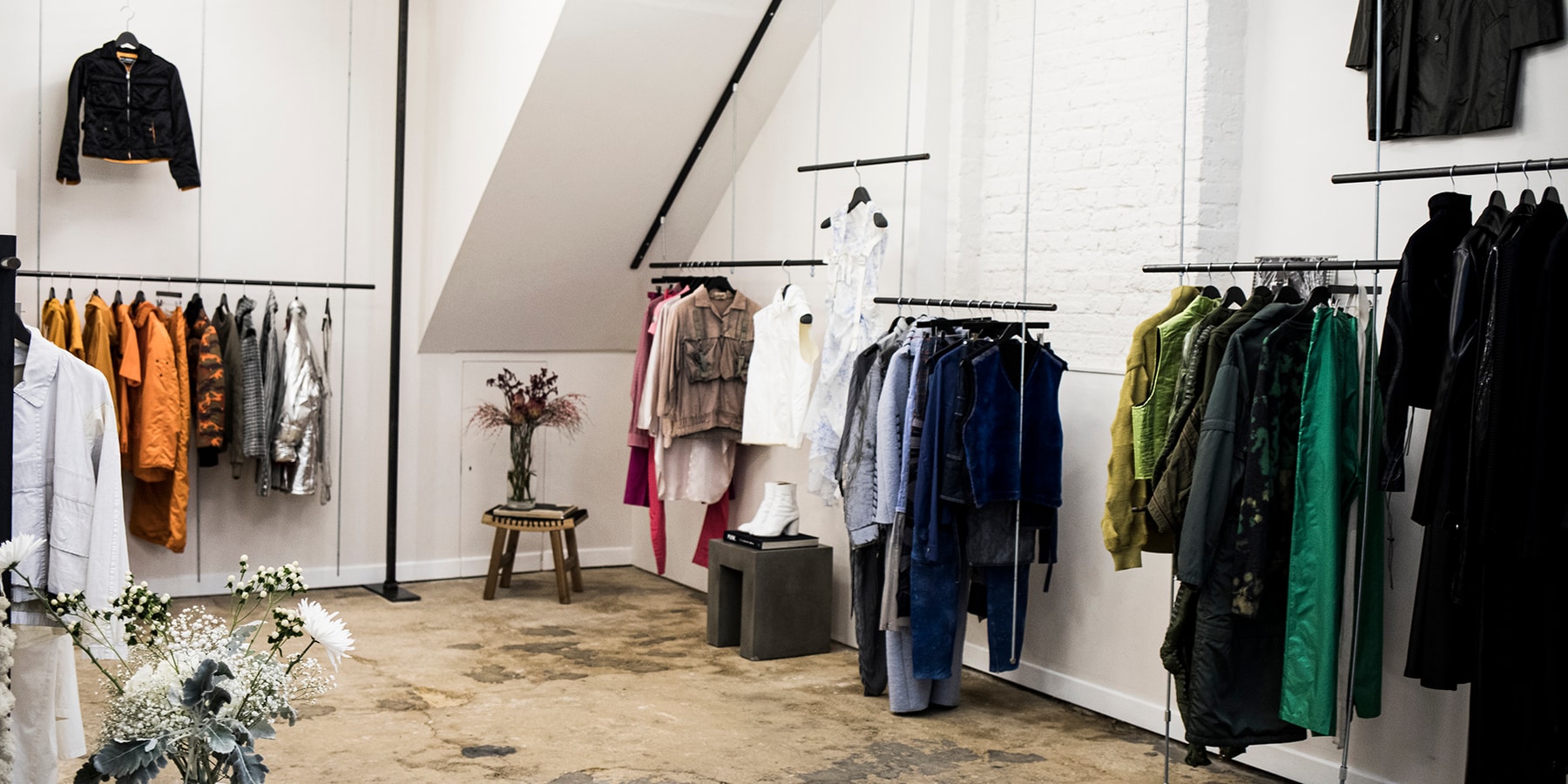 Aro Archive Is Paving the Way for Pre-Owned Luxury Community Education Preservation University Insiders Guide Vintage Clothing UK London Stores Rare Unique Raf Simons Issey Miyake Supreme Stone Island Y2K 1990s Inside Look London Fashion Week Positive Fashion Exhibition Yohji Yamamoto LFW Pre-Owned Runway Antwerp Samples One Off Pieces