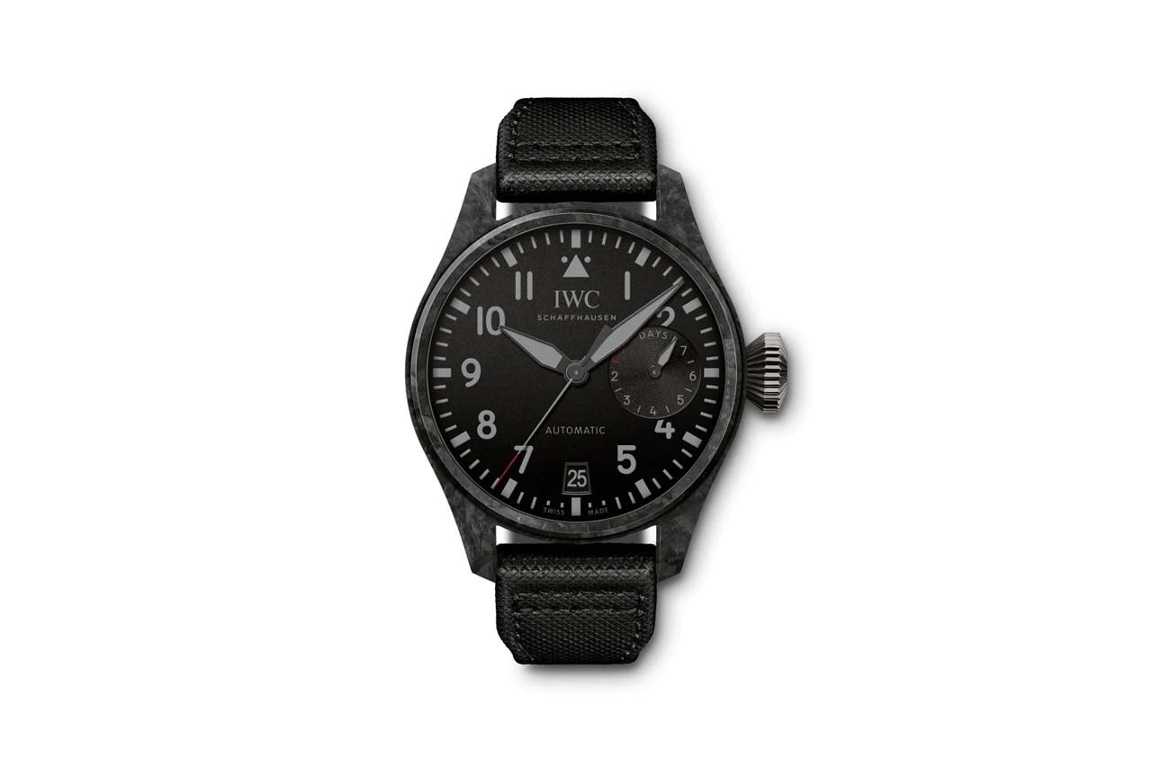 iwc big pilots watch edition black carbon colorway release 