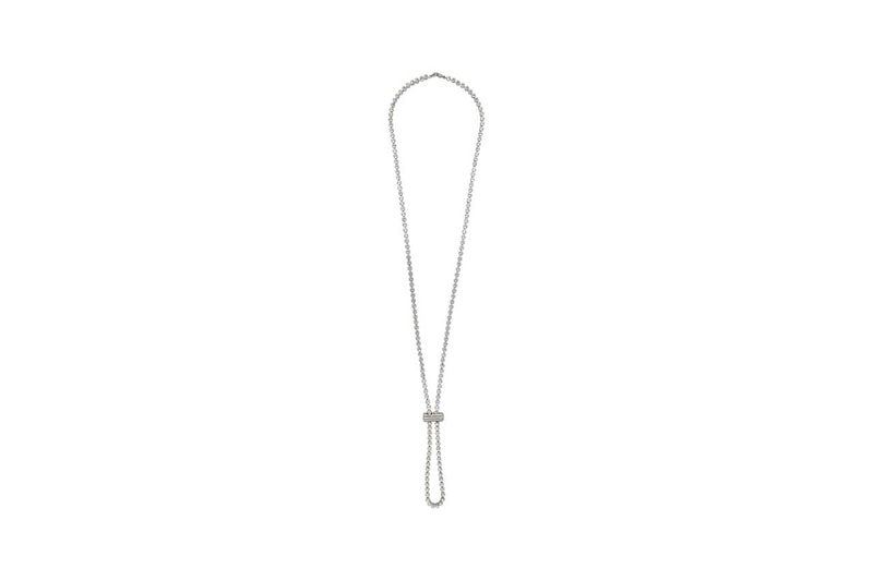 jacquemus spring summer 2020 ss20 swarovski baguette gold crystal estello bracelet necklace 