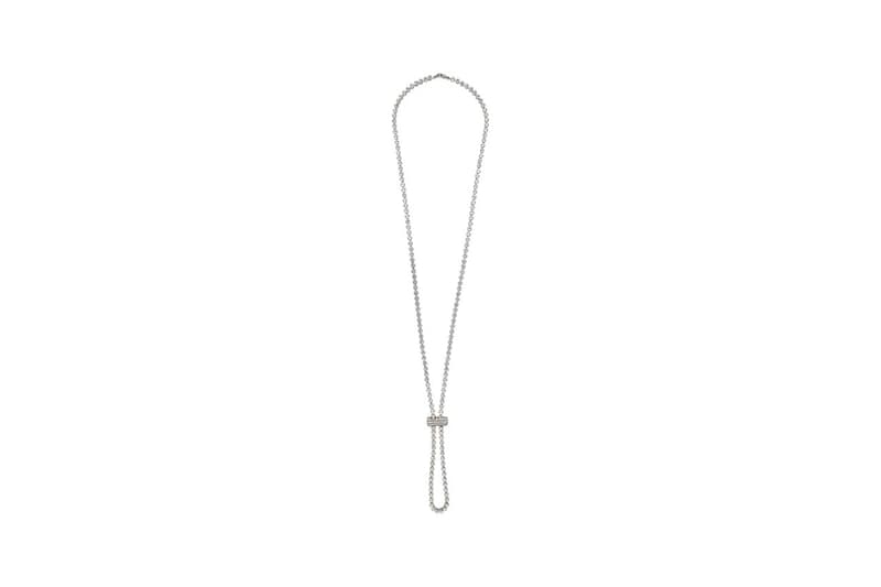 jacquemus spring summer 2020 ss20 swarovski baguette gold crystal estello bracelet necklace