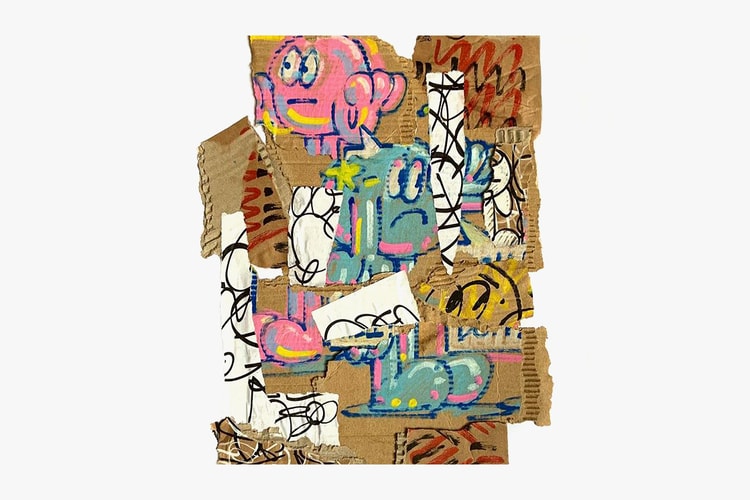 James Jarvis Unveils Expressive Graffiti Collages