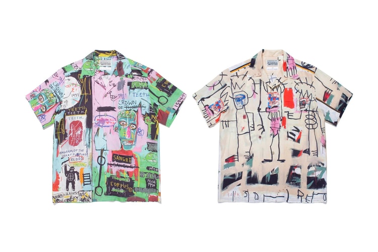 WACKO MARIA Imbues Jean-Michel Basquiat Artworks Over Hawaiian Shirts
