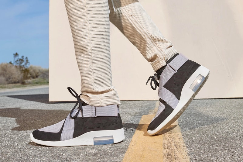 Jerry Lorenzo Nike Air Fear of God Raid F&F Release Announcement Info Basketball Collection Black Grey Friends Family 