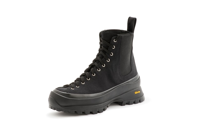 jil sander plus fall 2020 unisex accessory accessories collection release lug soled vibram boots bags cream off white 