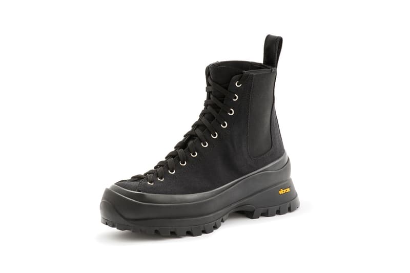 jil sander plus fall 2020 unisex accessory accessories collection release lug soled vibram boots bags cream off white