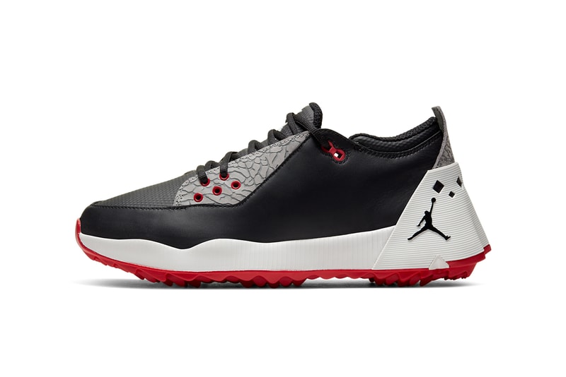 jordan brand adg 2 golf shoe white back atmosphere grey university red summit elephant print CT7812 001 100 release date info photos price