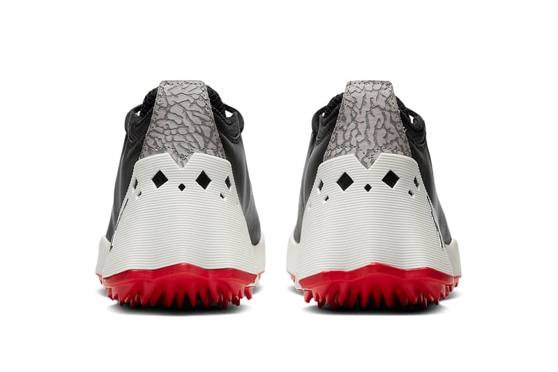 jordan brand adg 2 golf shoe white back atmosphere grey university red summit elephant print CT7812 001 100 release date info photos price