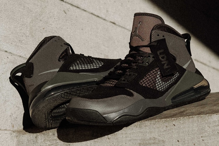 Jordan Mars 270 "London" Mixes Grey and Black Hues