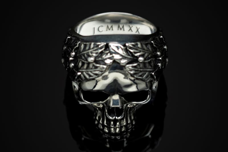 jun cha capo ring skull design 14k gold polished brass sterling silver release march 