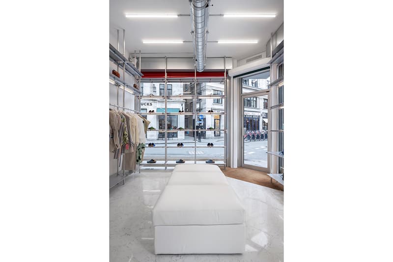 JW Anderson Launches Soho London Flagship Store Menswear Womenswear Moncler Genius Line Jonathan Anderson Converse Design Brewer Street Wardour Street Neons Anchors