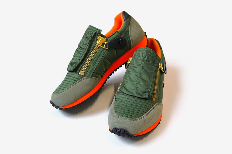 KAPITAL MA 1 Sneakers military inspired mil spec vintage retro bomber flight jacket spring summer 2020 collection shoes footwear sneakers kicks trainers runners menswear streetwear