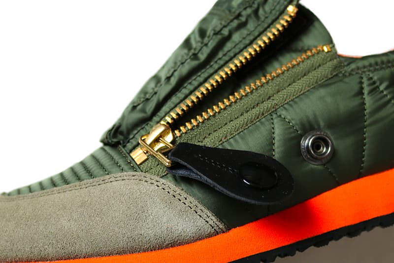 KAPITAL MA 1 Sneakers military inspired mil spec vintage retro bomber flight jacket spring summer 2020 collection shoes footwear sneakers kicks trainers runners menswear streetwear
