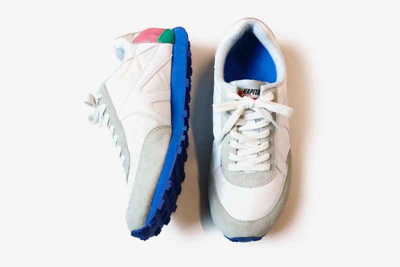 Kapital Momotaro Sneakers menswear streetwear shoes footwear trainers runners kicks japanese folklore kiro hirarta spring summer 2020 collection boy peach fairy tale ss20