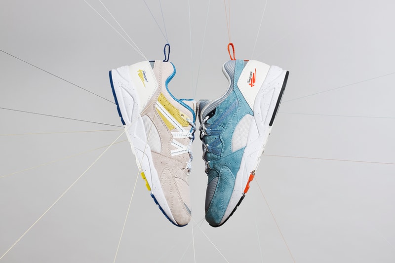 Karhu Legend SS20: Fusion 2.0 "True to Form" Campaign Imagery Release Information Sneaker Drop Dates Bram Spaan Photography Closer Look Strings Threads Sewing