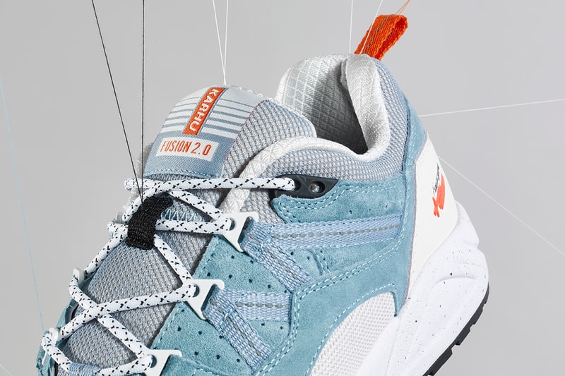 Karhu Legend SS20: Fusion 2.0 "True to Form" Campaign Imagery Release Information Sneaker Drop Dates Bram Spaan Photography Closer Look Strings Threads Sewing