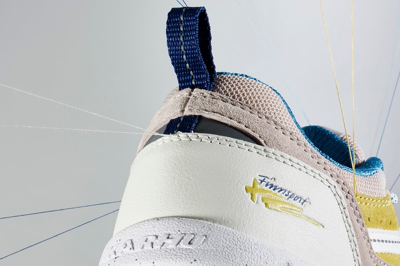 Karhu Legend SS20: Fusion 2.0 "True to Form" Campaign Imagery Release Information Sneaker Drop Dates Bram Spaan Photography Closer Look Strings Threads Sewing
