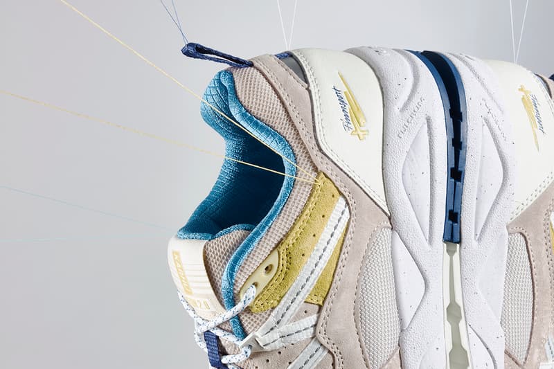 Karhu Legend SS20: Fusion 2.0 "True to Form" Campaign Imagery Release Information Sneaker Drop Dates Bram Spaan Photography Closer Look Strings Threads Sewing