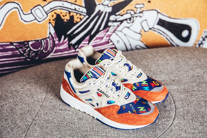 The Moomins x Karhu "A Proper Introduction" Pack Collection Legacy 96 Albatross 82 "Stellar/Cameo Blue" "Burton Orange/Rainy Day" Suede
