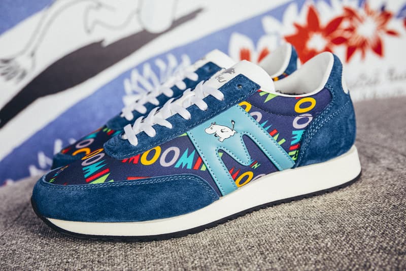 The Moomins x Karhu "A Proper Introduction" Pack Collection Legacy 96 Albatross 82 "Stellar/Cameo Blue" "Burton Orange/Rainy Day" Suede