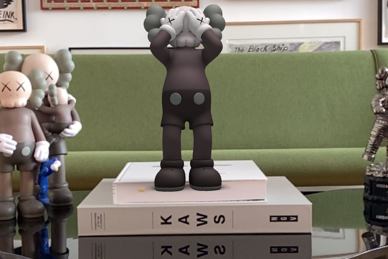 カウズが画期的なARアート“EXPANDED HOLIDAY”を発表 kaws expanded holiday companion acute art app augmented art 