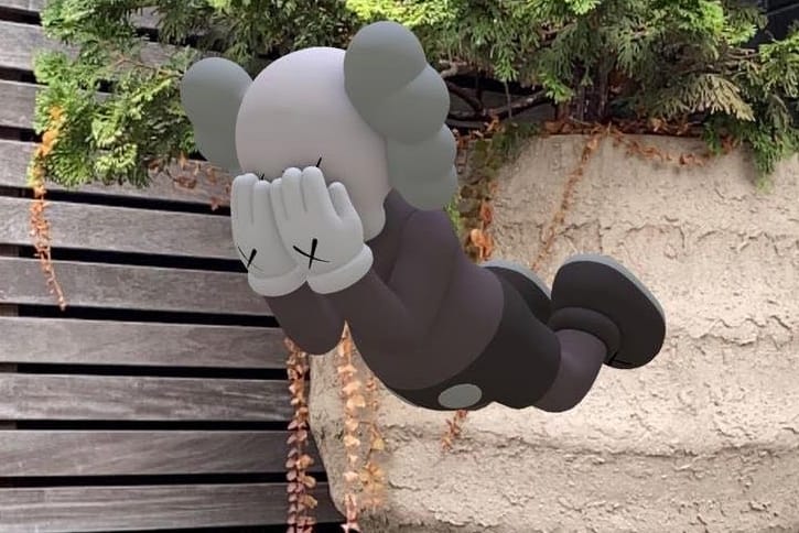 KAWS & Acute Art Launch Free 'COMPANION (EXPANDED)' Augmented Reality Sculptures